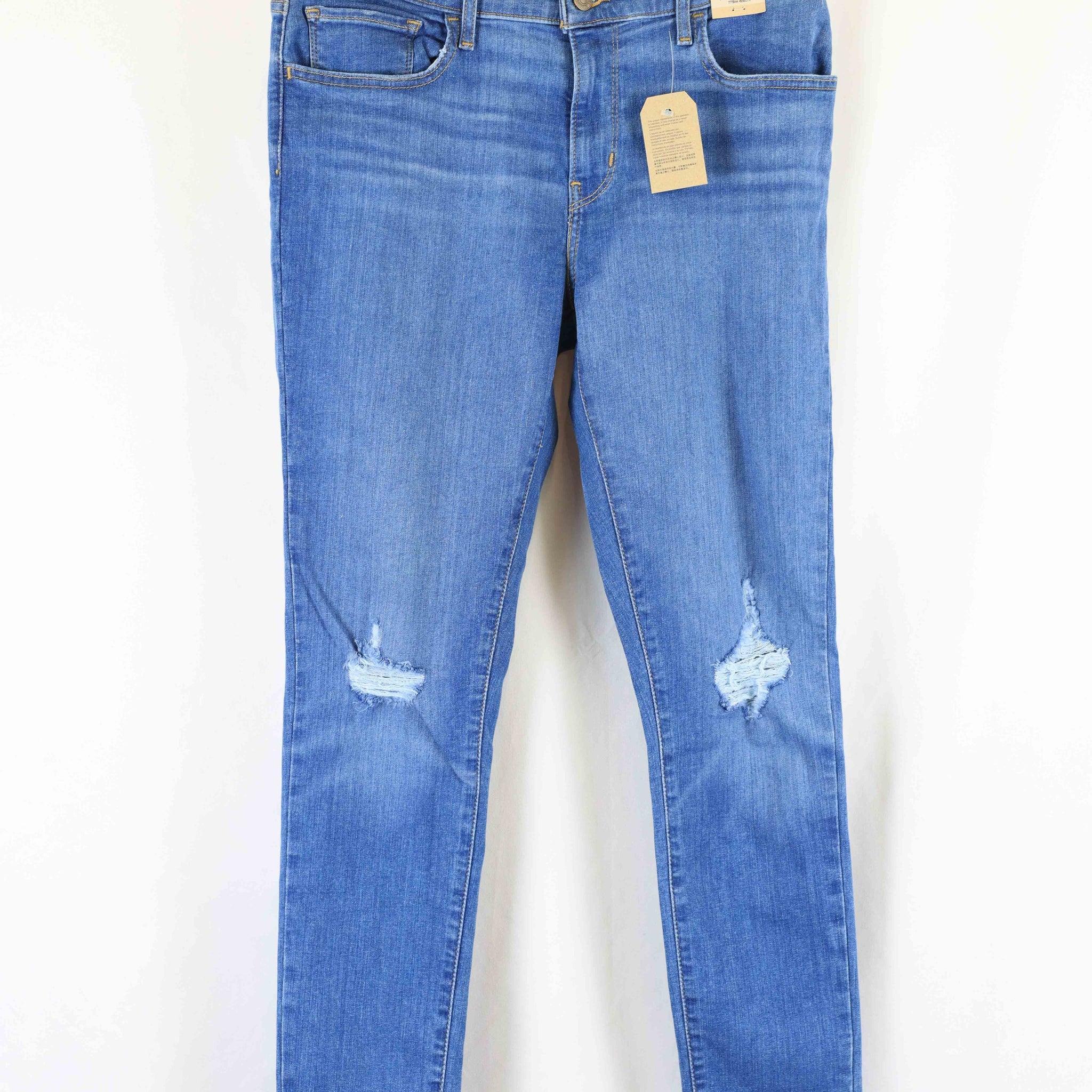 Levis 710 Super Skinny Blue Jeans 13