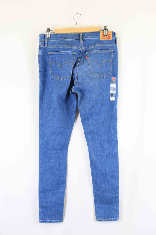 Levis 710 Super Skinny Blue Jeans 13