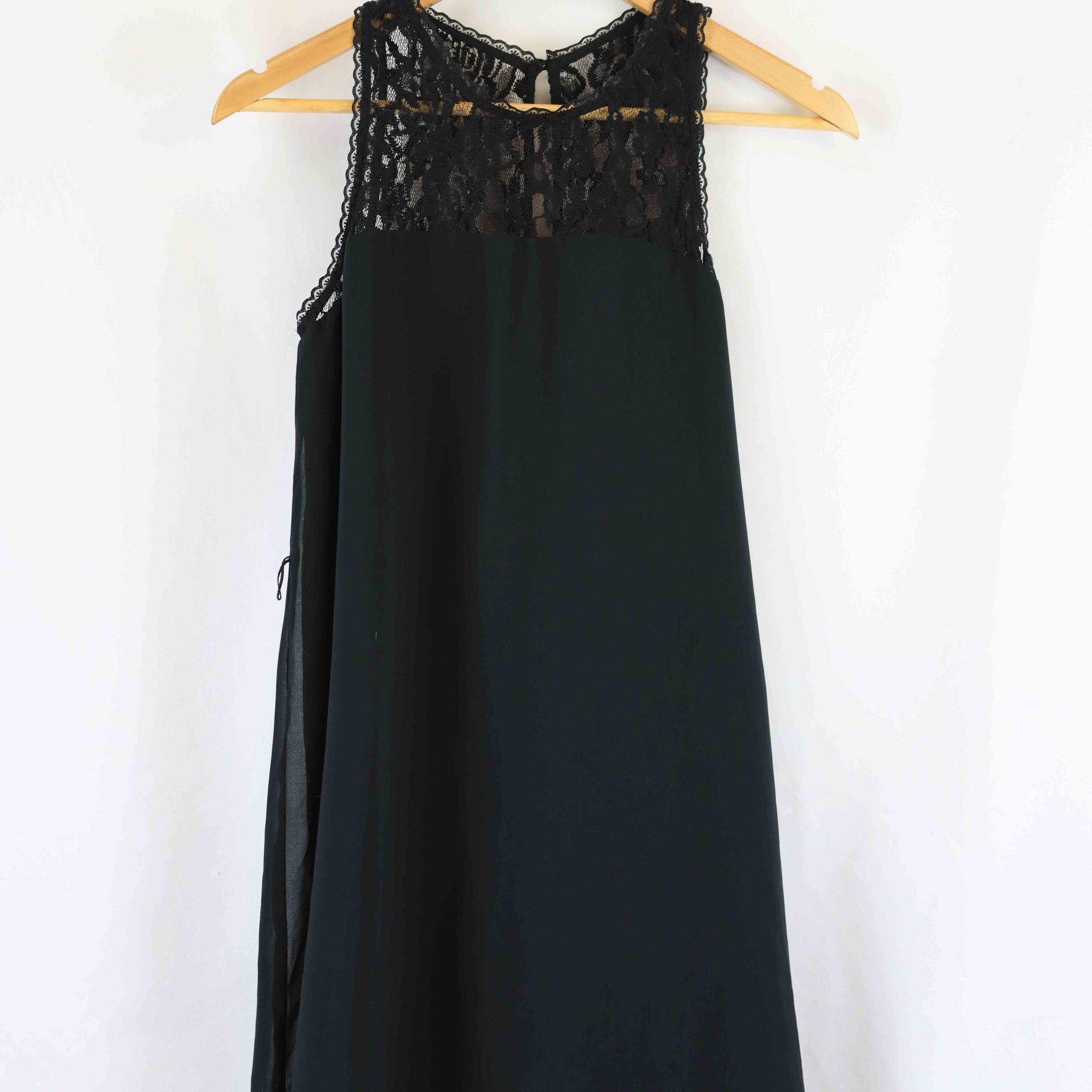 Kensie Black Lace Dress S