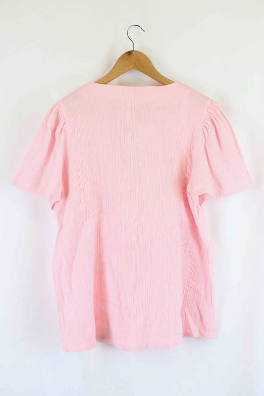 Elm Pink Flowy Top 16