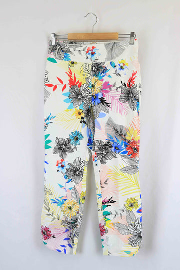 Up Floral Pants S