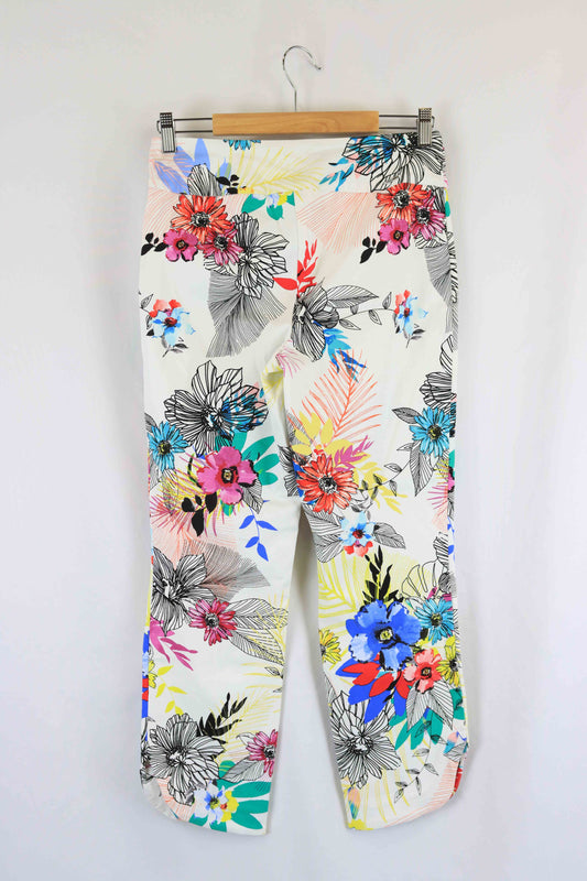 Up Floral Pants S