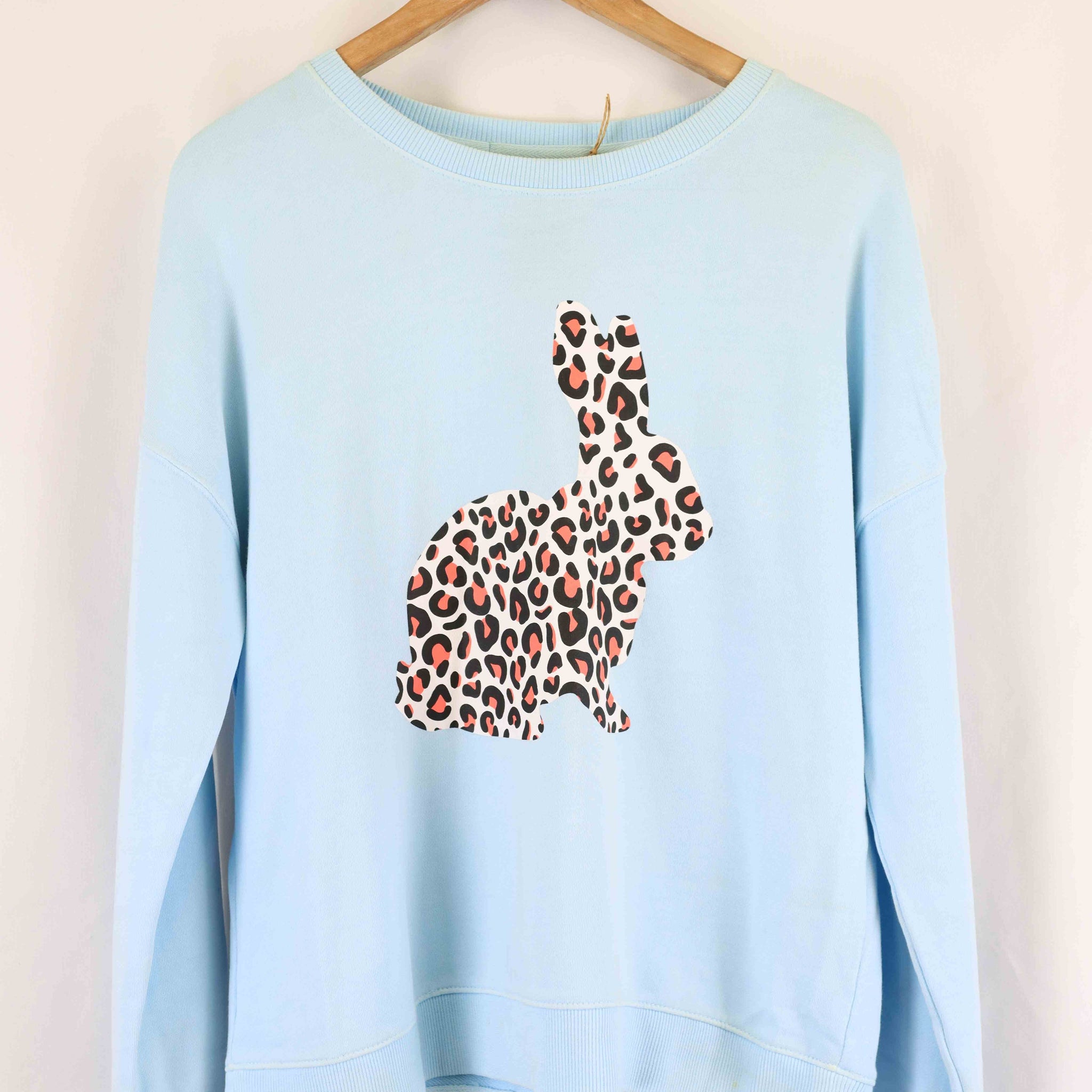 We Are The Others Rabbit Print Blue Jumper 6