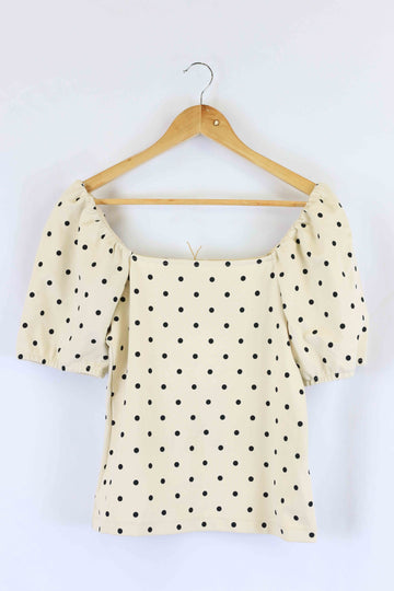 Seed Heritage Polka Dot Top S