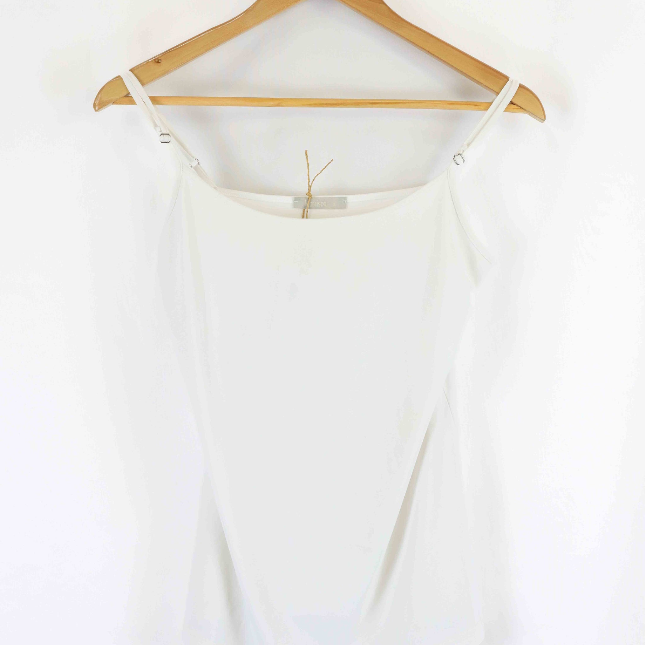 Morrison White Singlet S