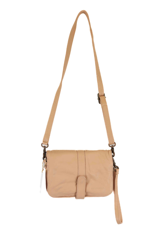 The Wanderers Travel Co Peach Crossbody Bag