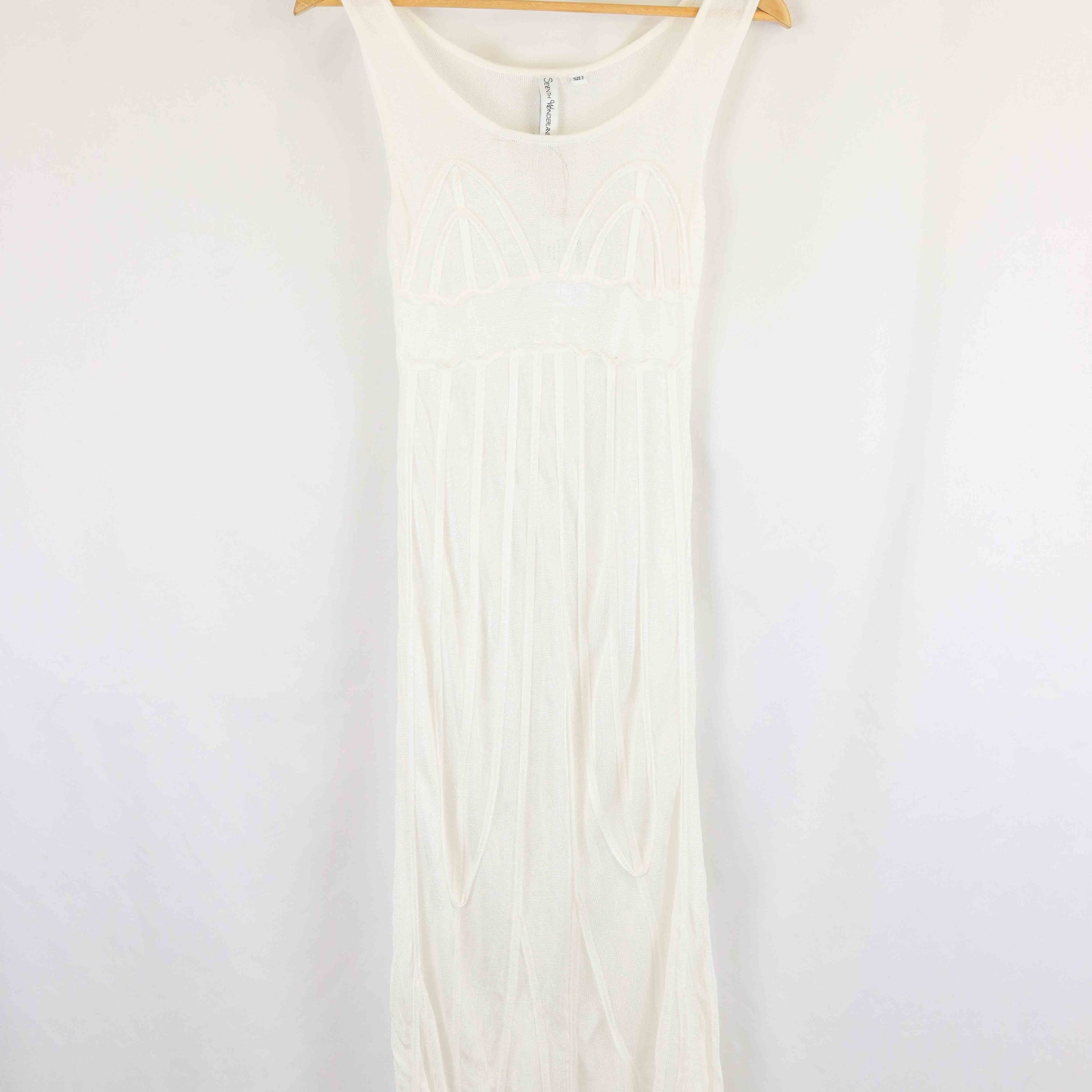 Seventh Wonderland Sheer Dress 12