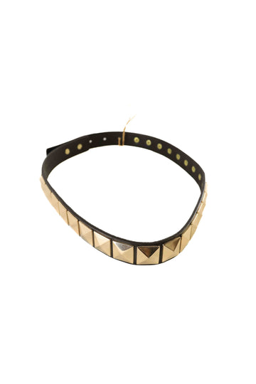 Kookai Black And Gold Belt