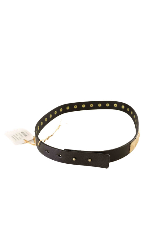 Kookai Black And Gold Belt