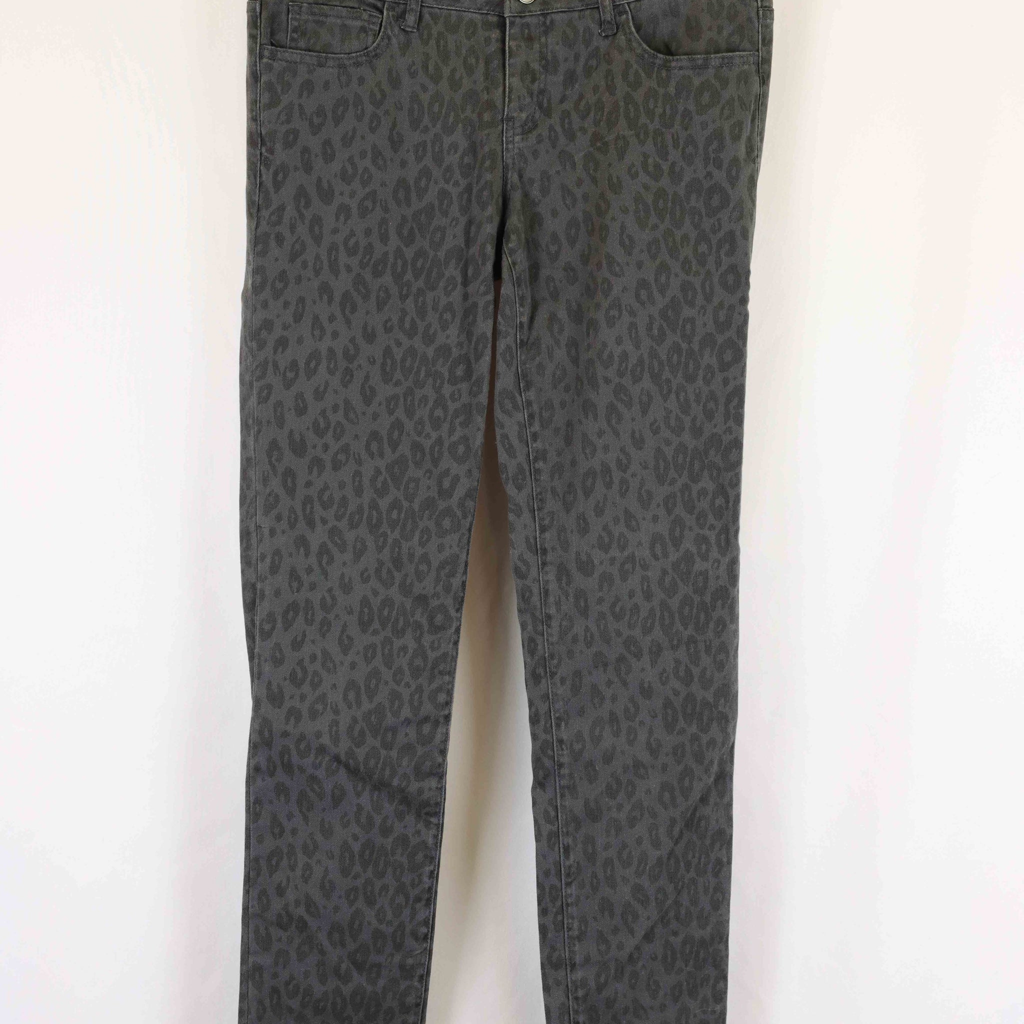 Aeropostale Animal Print Grey Jeans 12