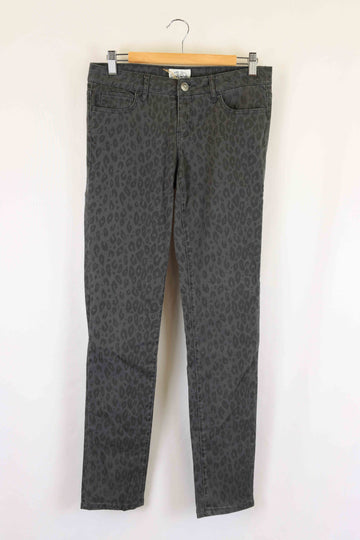 Aeropostale Animal Print Grey Jeans 12