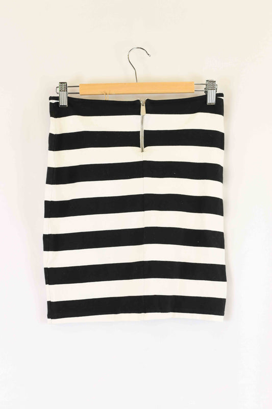 Won Hundred Black And White Skirt S