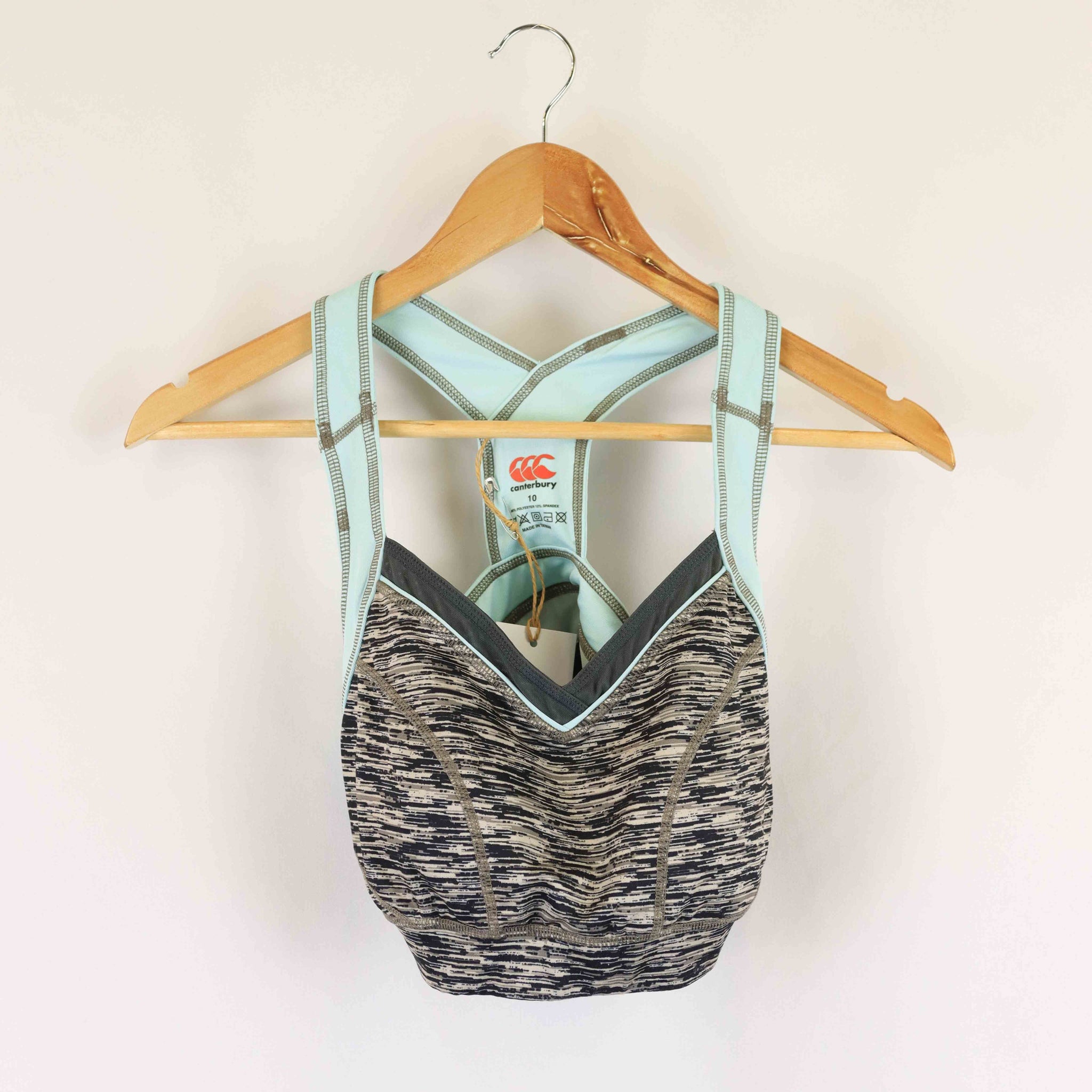 Canterbury Grey Cropped Top 10