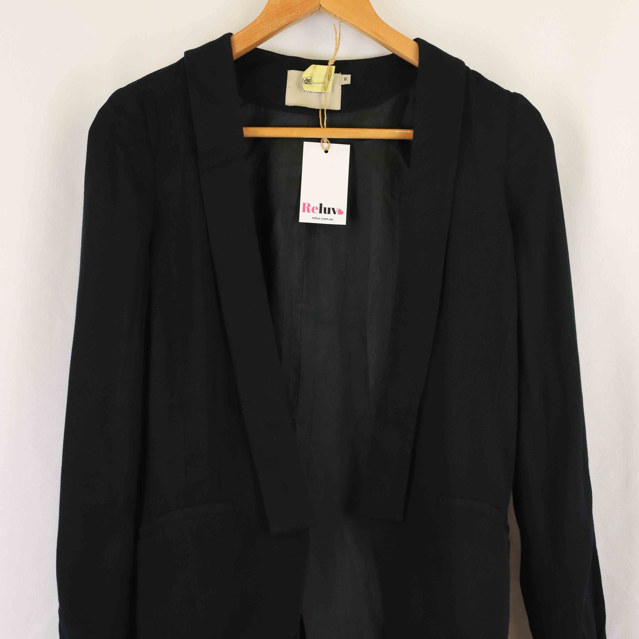 Thurley Black Blazer 8