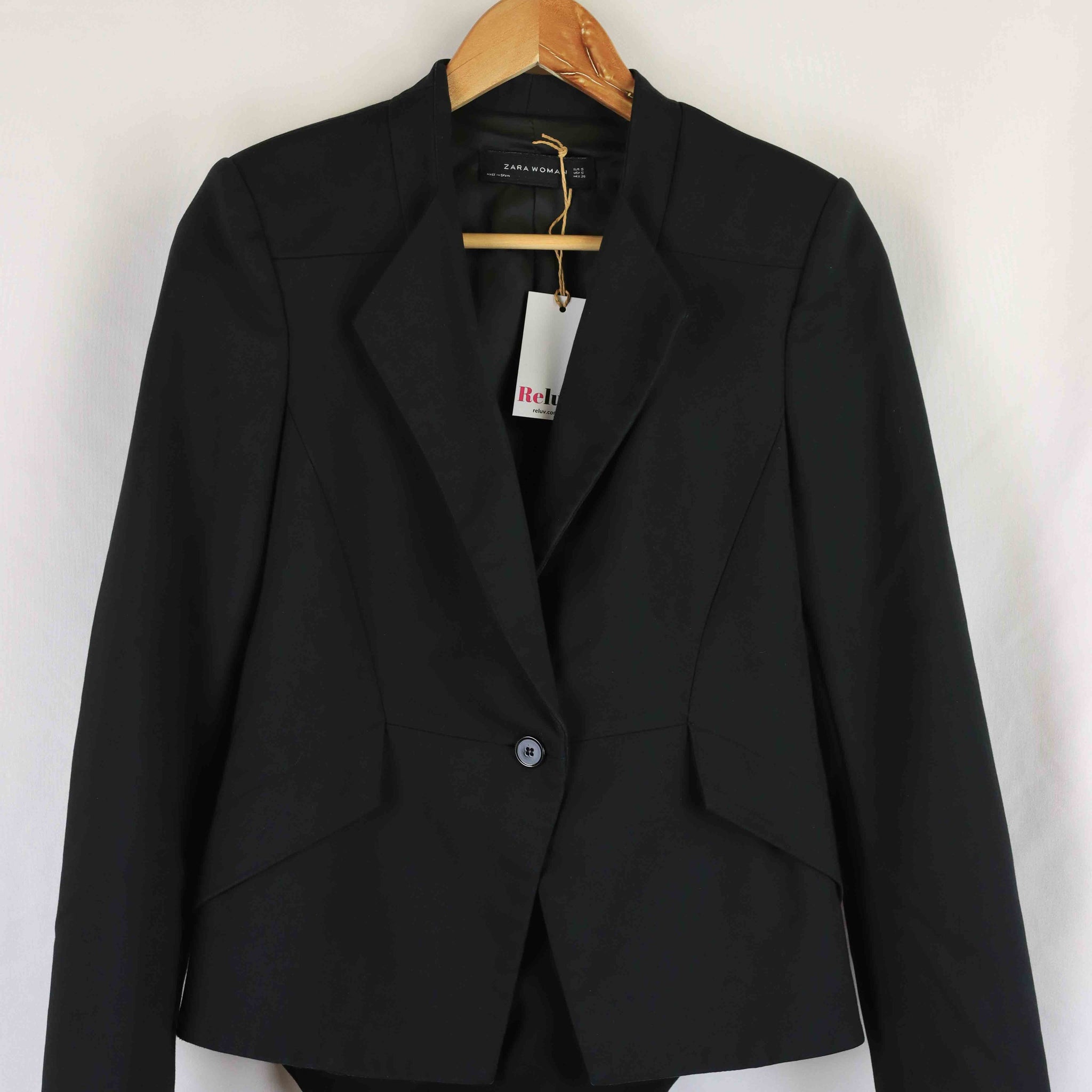 Zara Black Blazer S