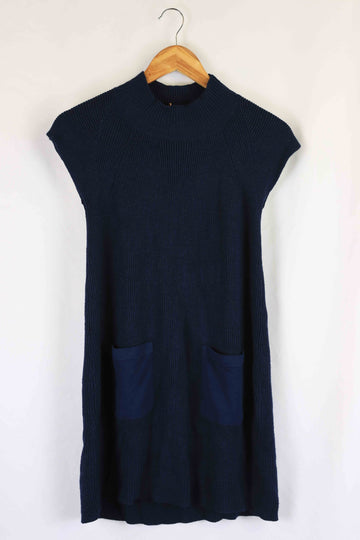 Marcs Navy Dress S