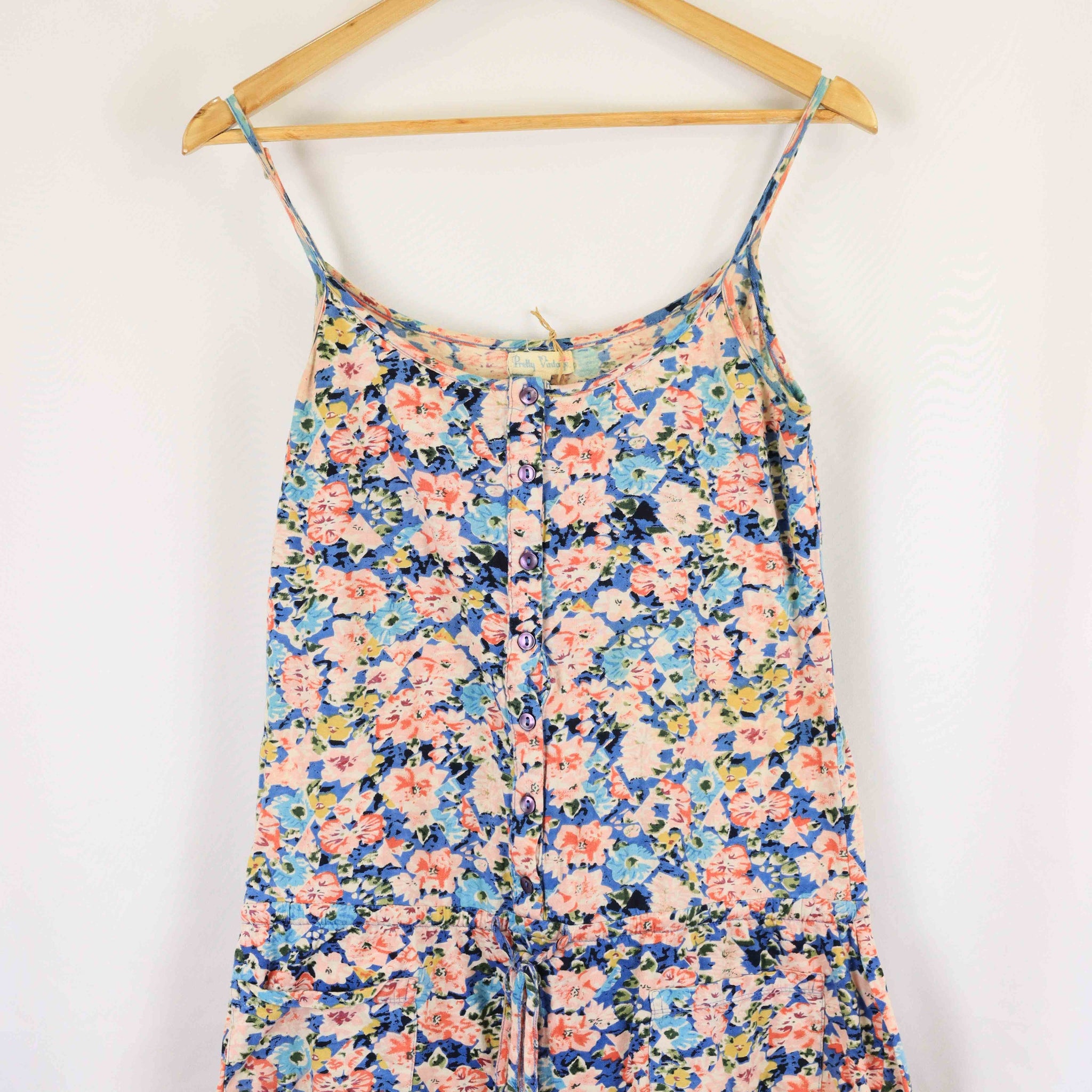 Pretty Vintage Mutli Floral Playsuit 8