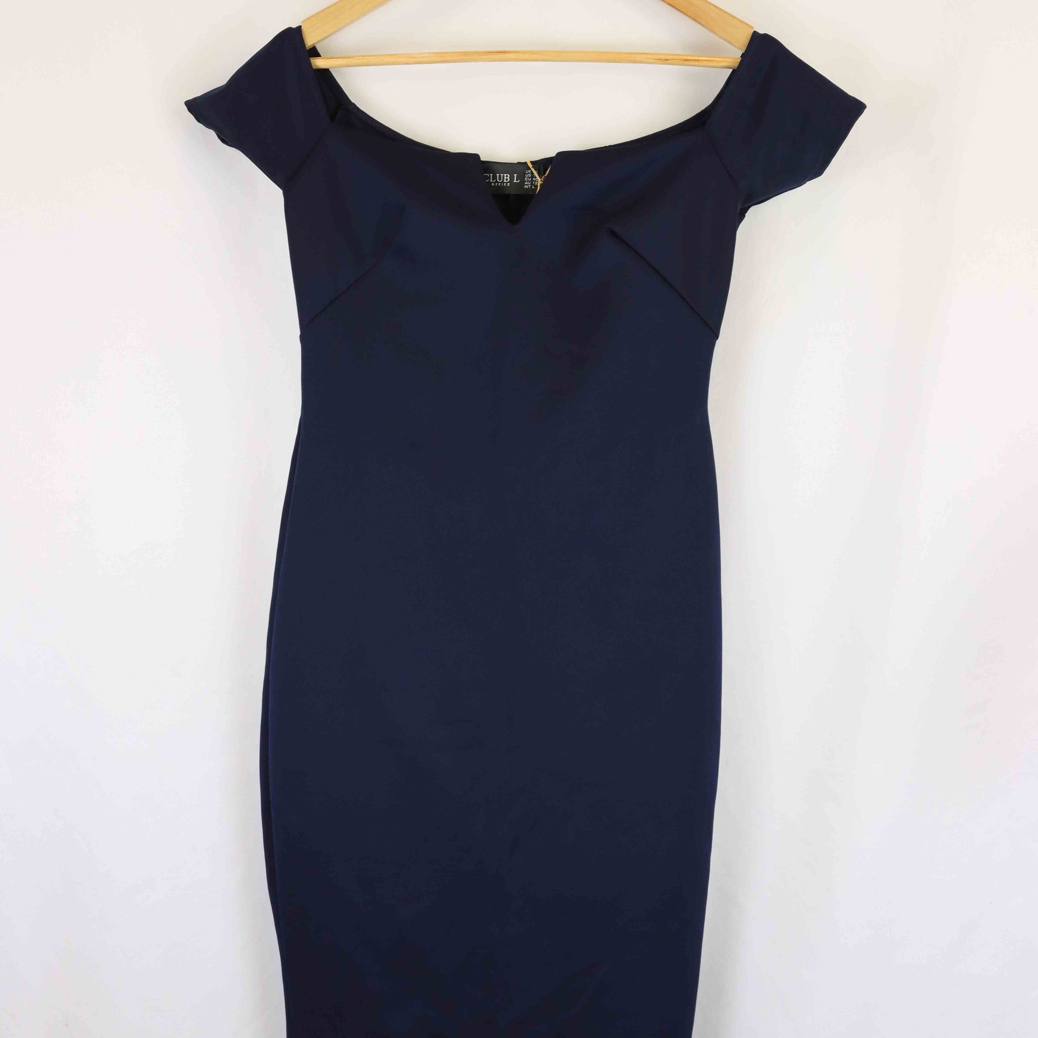 Club London Navy Bodycon Dress 12