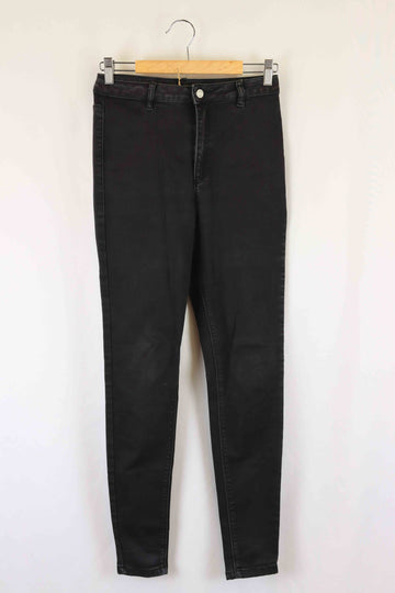 Vice Black High Waist Skinny Jeans AU 12 / 30