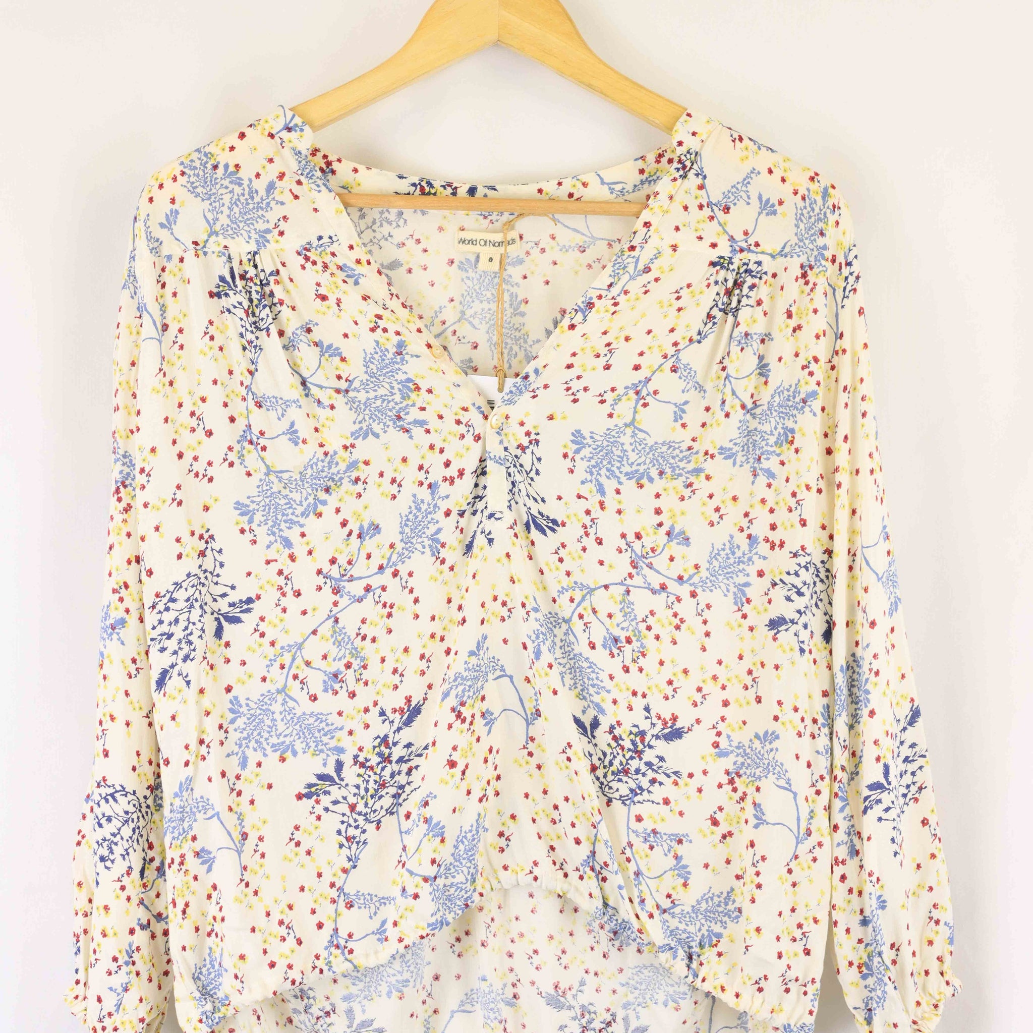 World Of Nomads Floral Top S