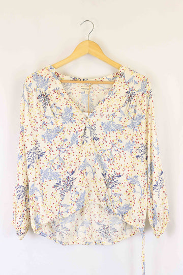 World Of Nomads Floral Top S