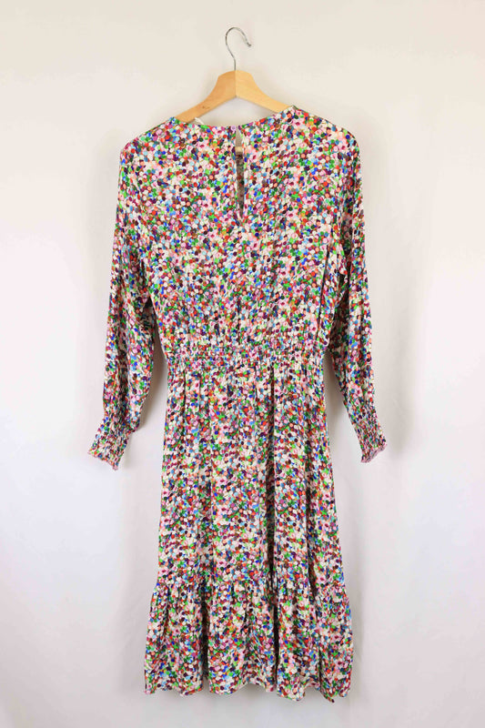 Gorman Multi Long Sleeve Midi Dress 8