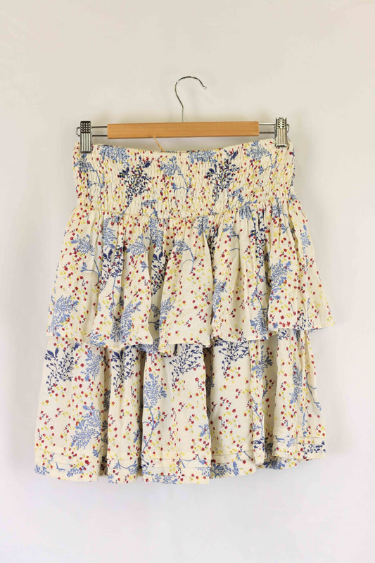 World Of Nomads Floral Skirt S