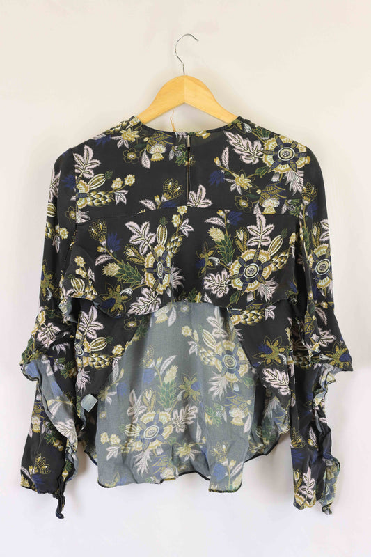 A.L.C Floral Top 8