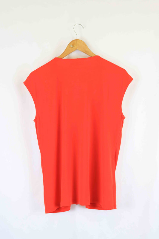 Calvin Klein Orange Top M