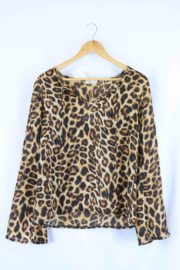 Prospect Animal Print Top M