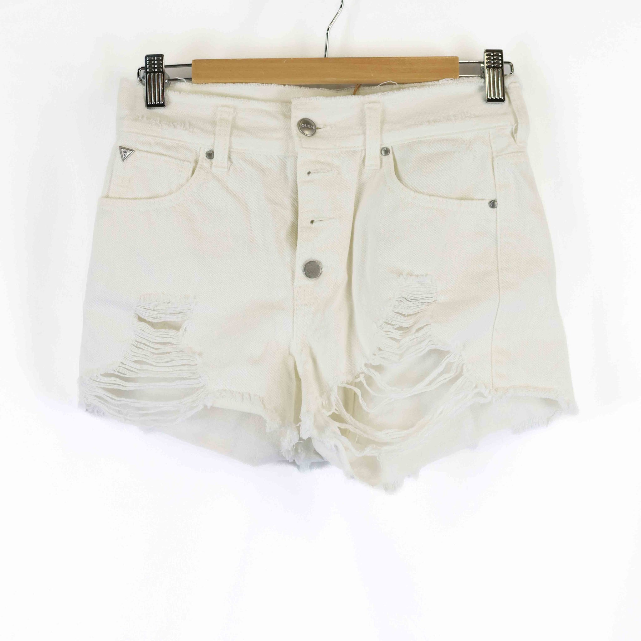 Guess White Shorts 7