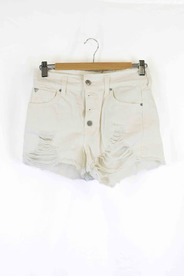 Guess White Shorts 7