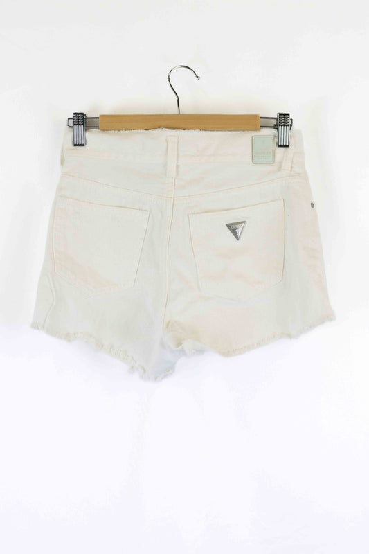 Guess White Shorts 7