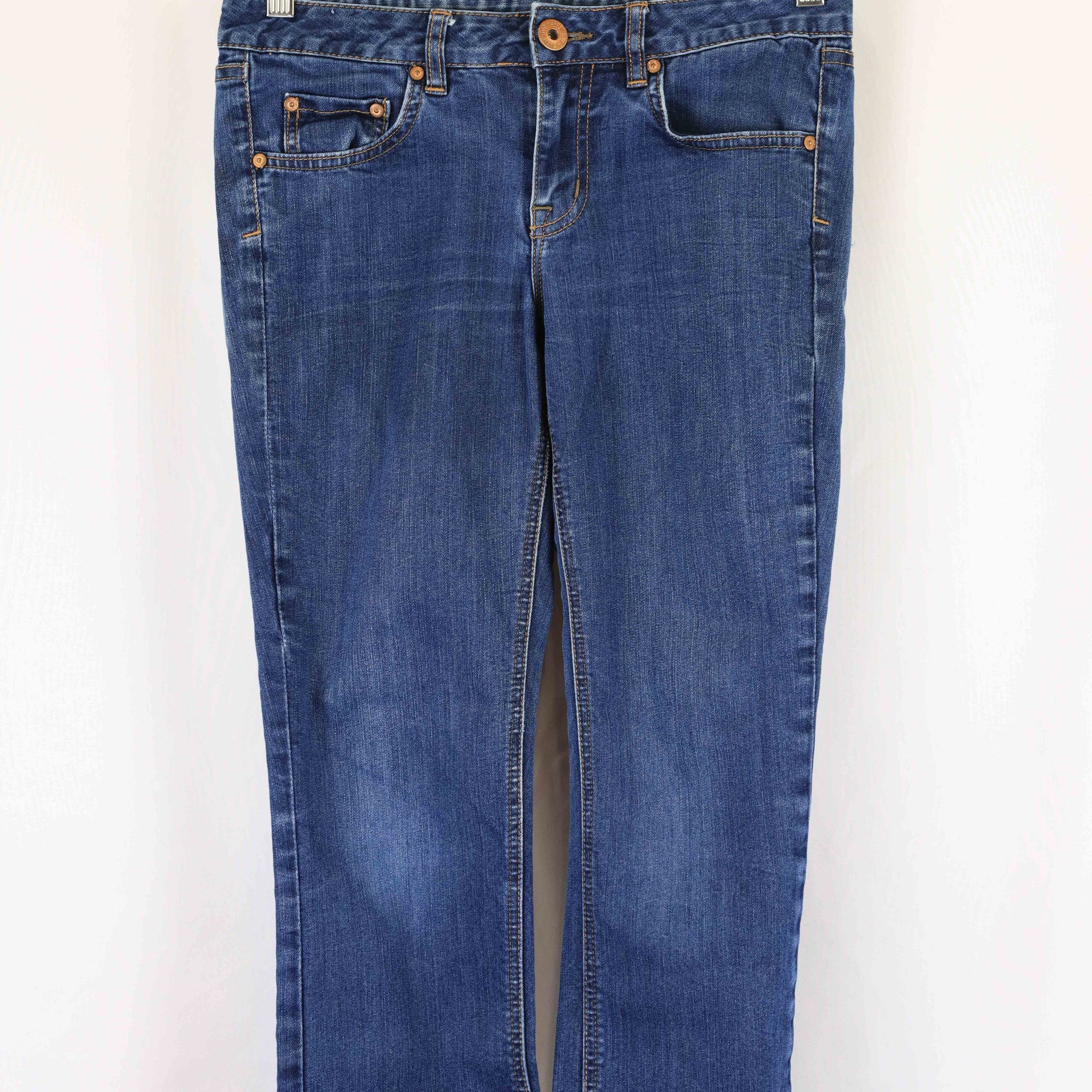 Jag Jeans Blue Mid Rise Straight Leg Jean AU 9 / 27