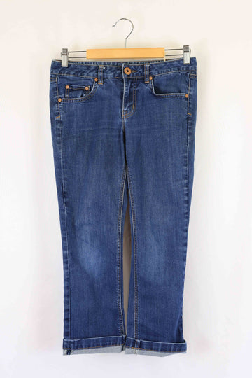 Jag Jeans Blue Mid Rise Straight Leg Jean AU 9 / 27