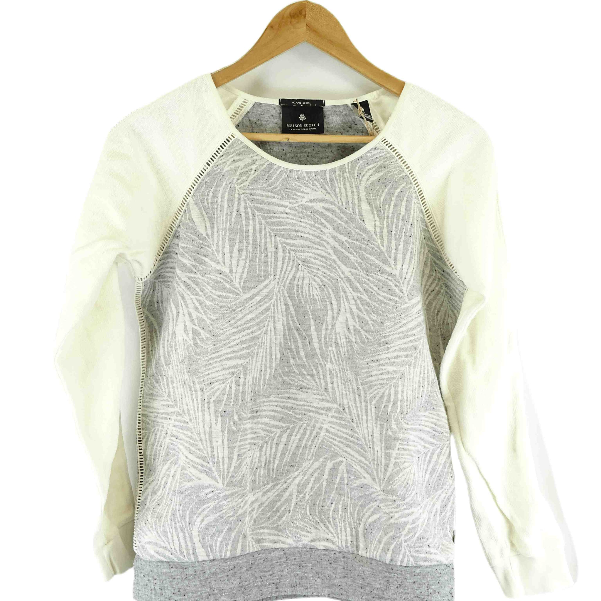 Maison Scotch Grey Jumper S