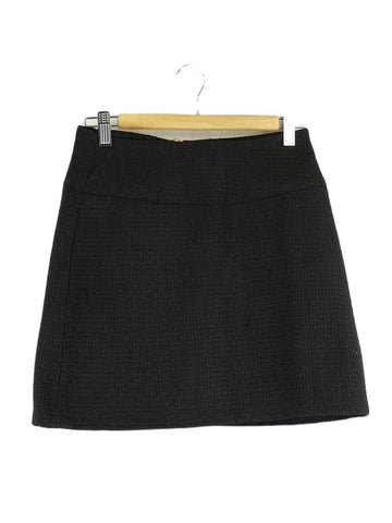 Belle & Bloom Black Woven Skirt S