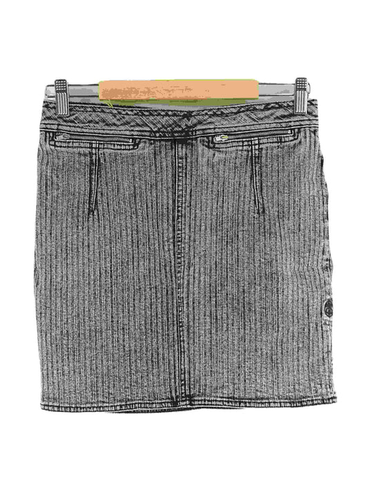 Stussy Acid Wash Denim Mini Skirt 10