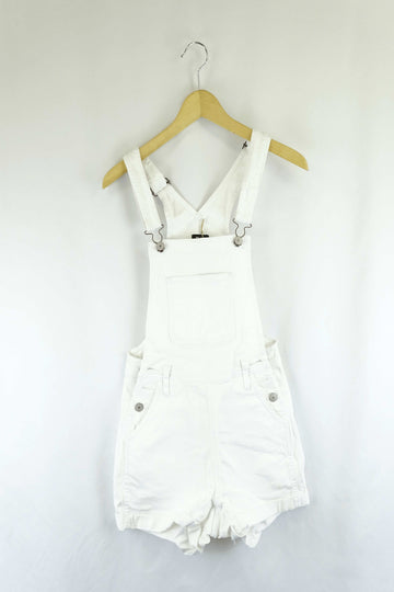 Riders White Denim Overalls 8