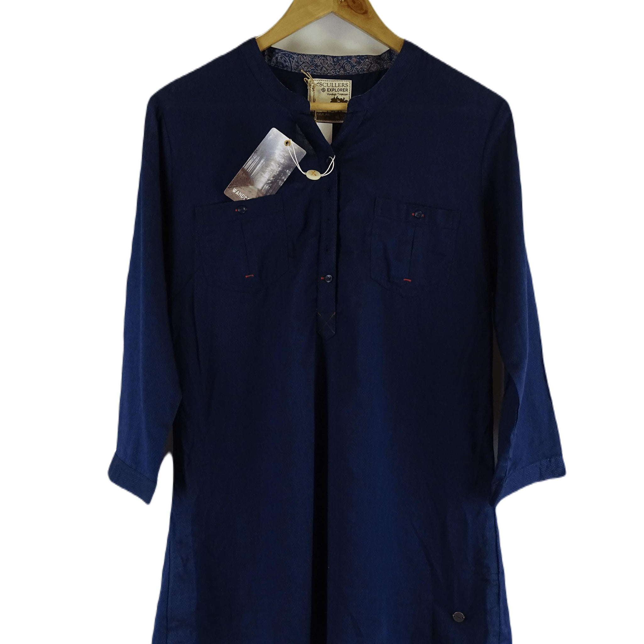 Scullers Navy Shirt XL