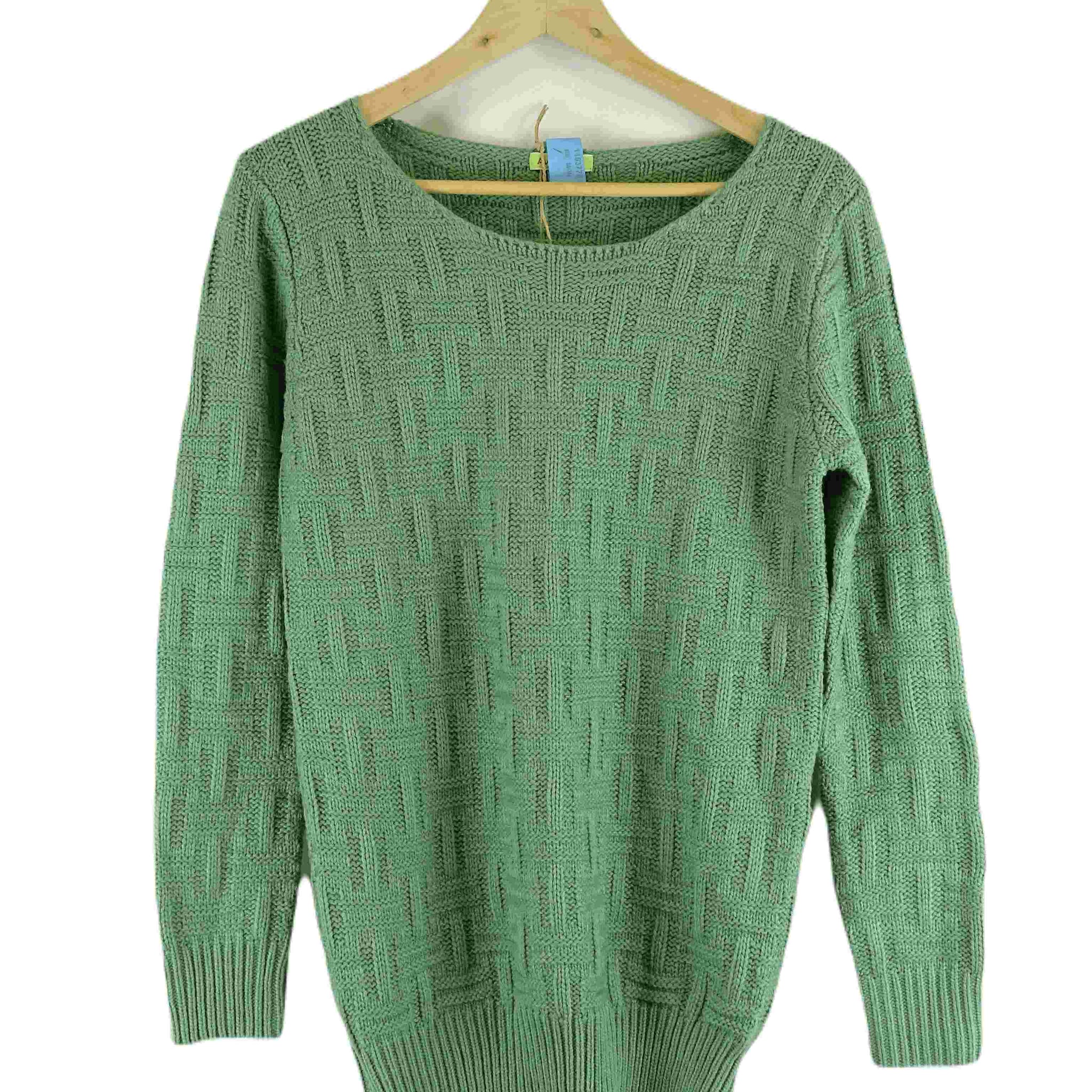 Avocado Green Knit 12