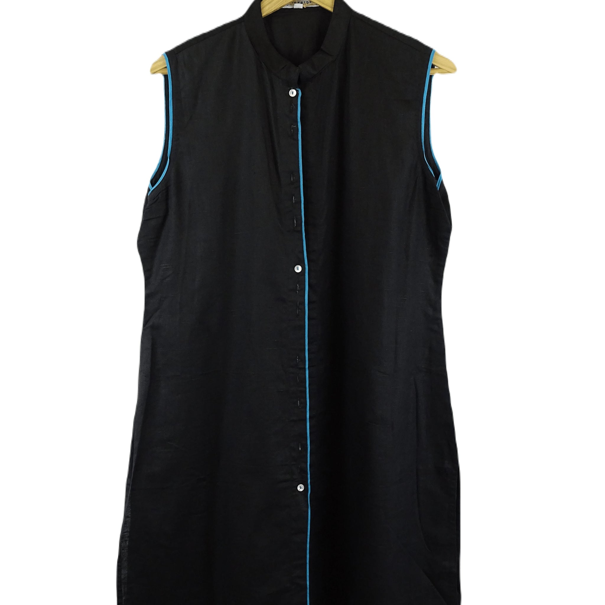 Westside Black and Blue Tunic Dress XL