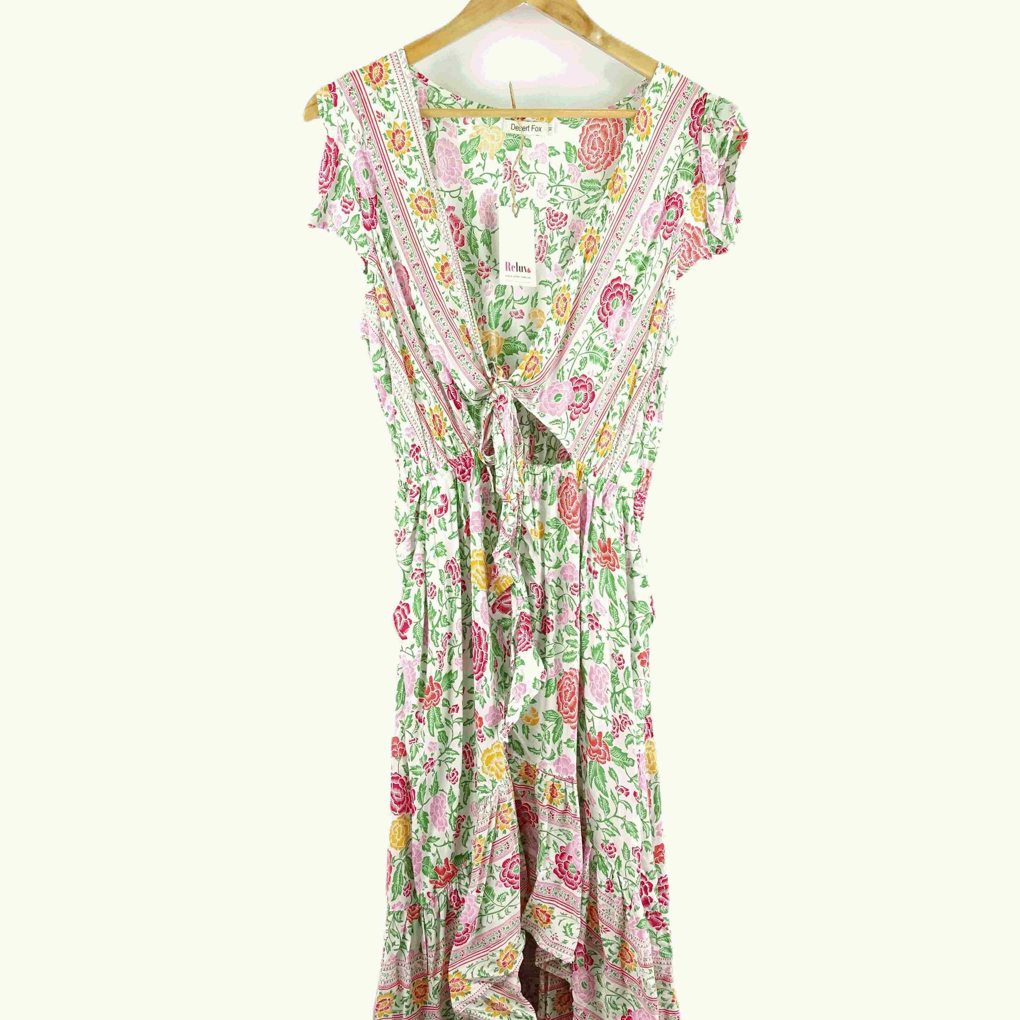 Desert Fox Floral Dress M