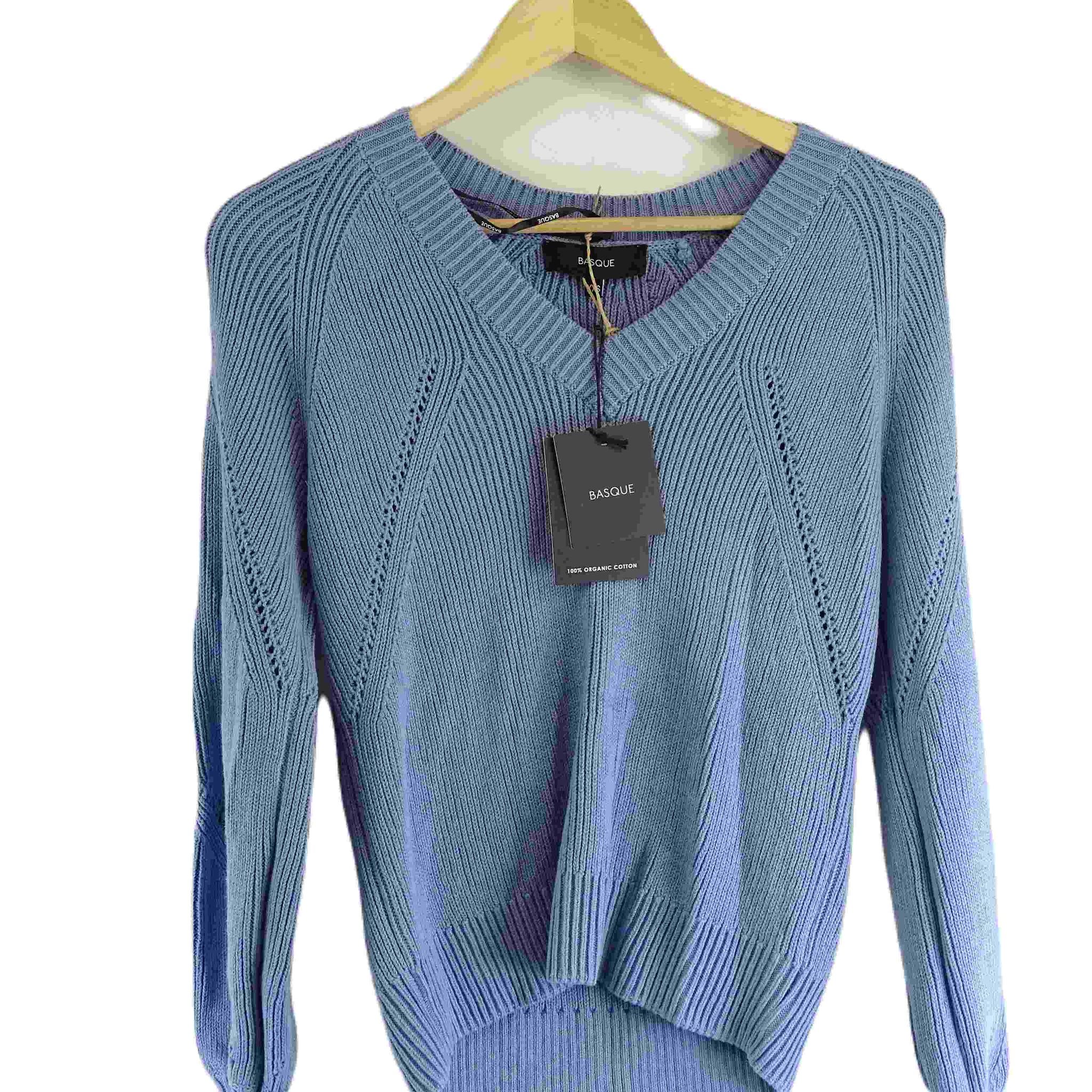 Basque Blue Knit Jumper XXS