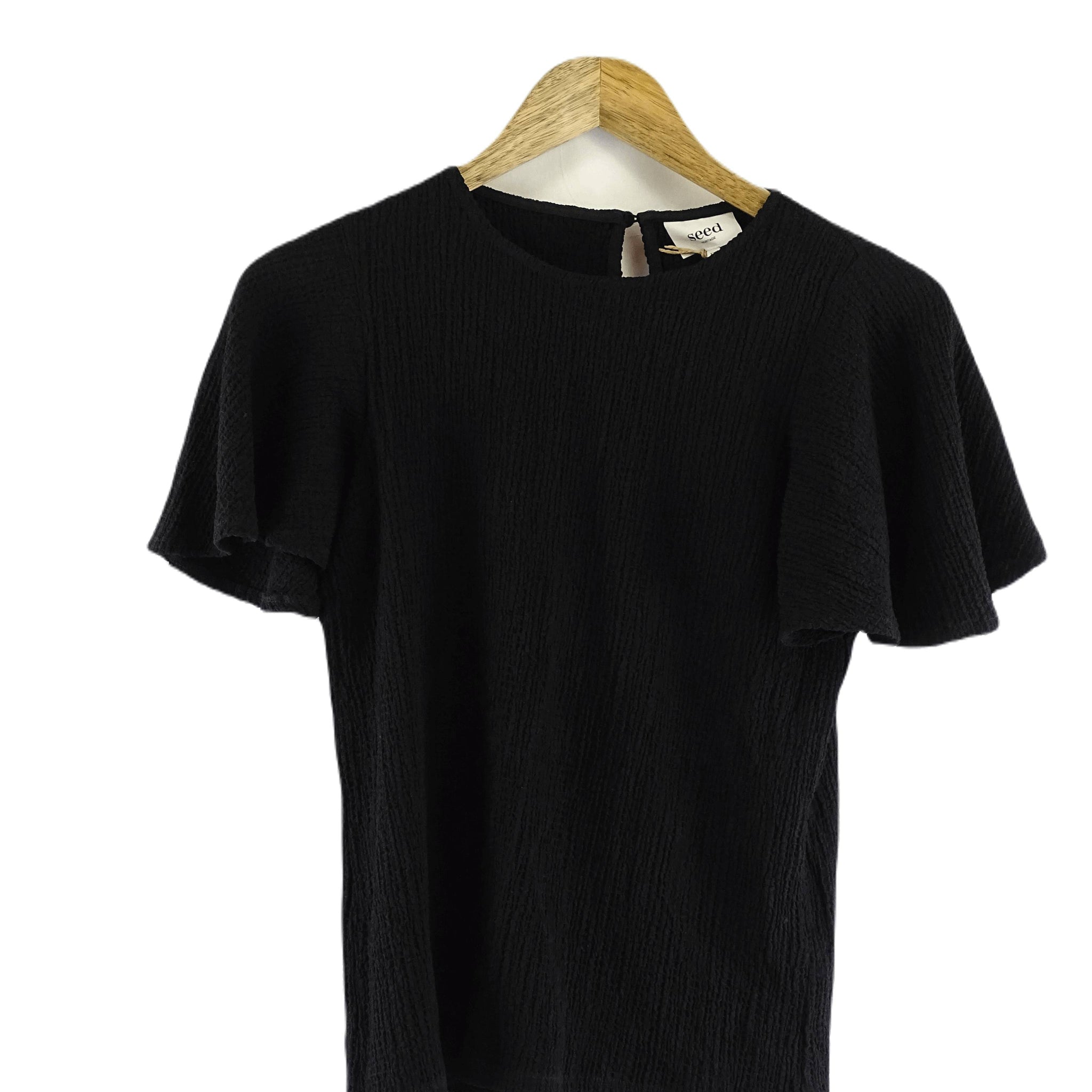 Seed Heritage Black T-Shirt XXS