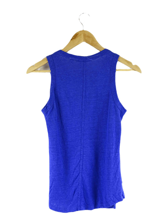 Country Road Blue Sleeveless Top XXS