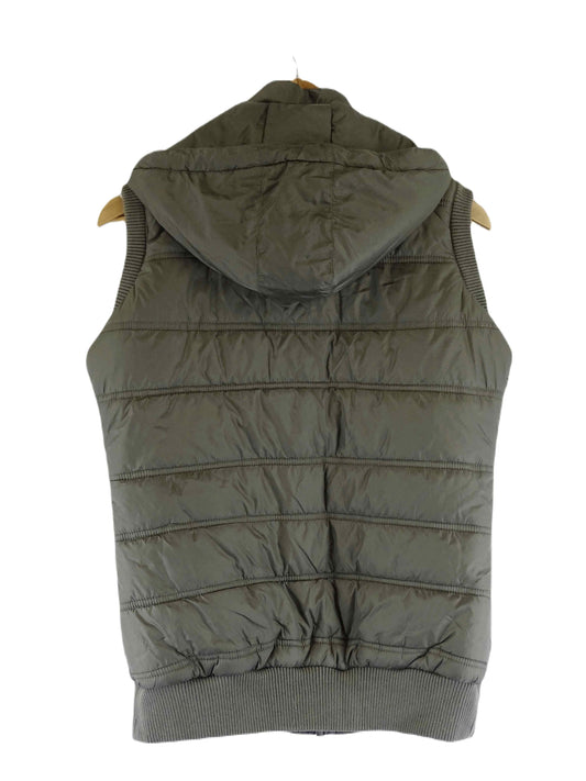 Roxy Grey Puffer Vest 10