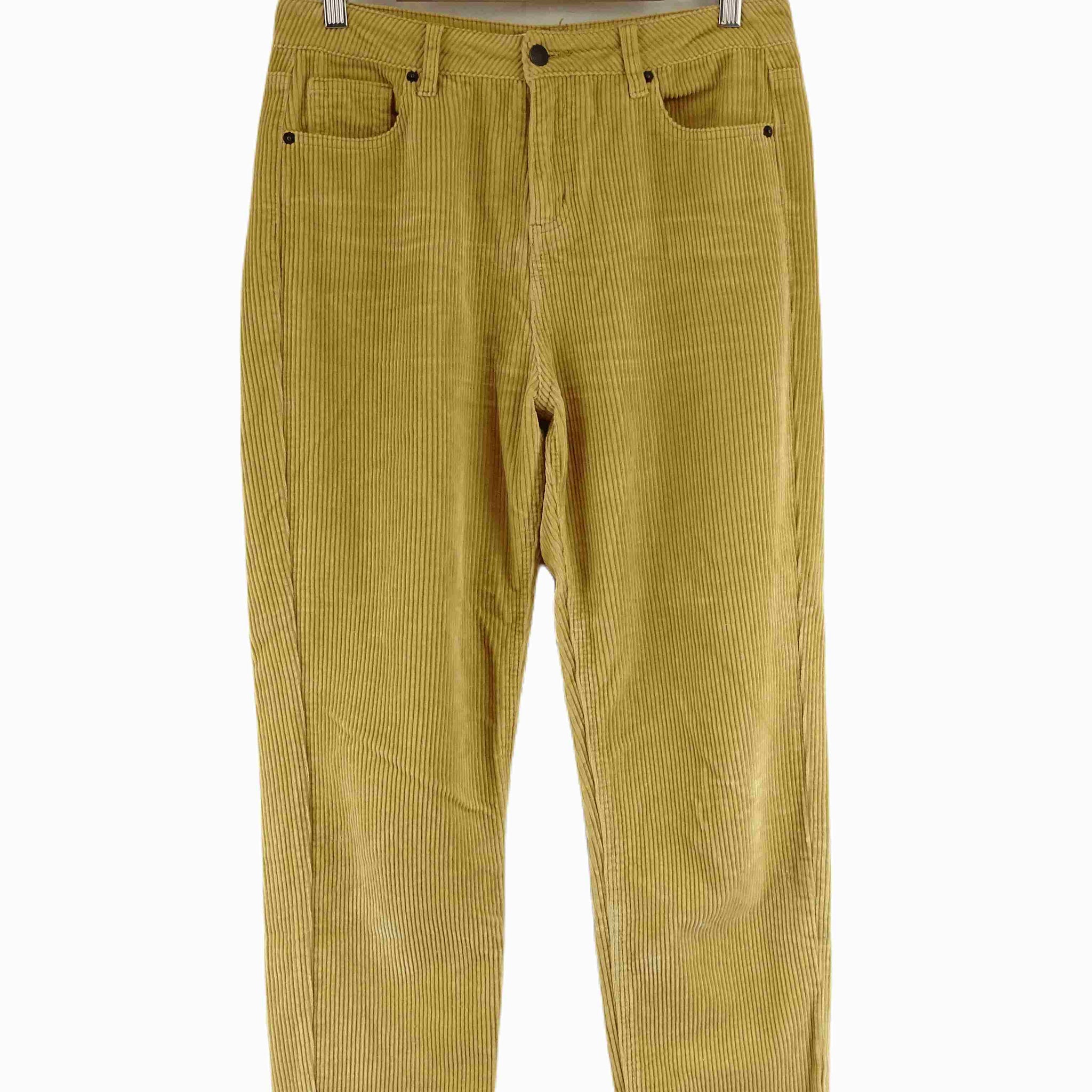 Ghanda Yellow Corduroy Pants AU 10 / 28