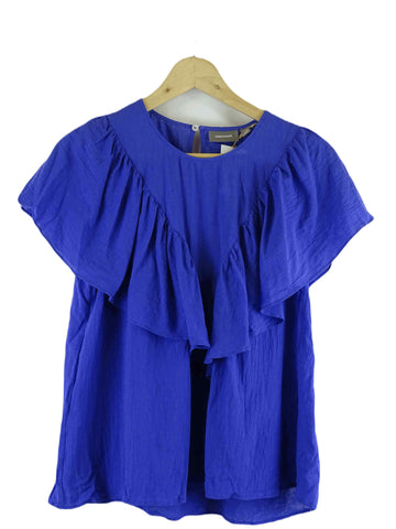 Sussan Blue Flowy Top 14