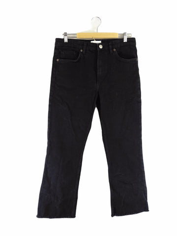 Zara Black Straight Leg Jean AU 14 / 32